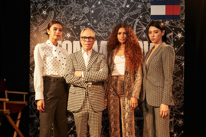 佐藤晴美、トミー ヒルフィガー、ゼンデイヤ、三吉彩花 (提供写真)