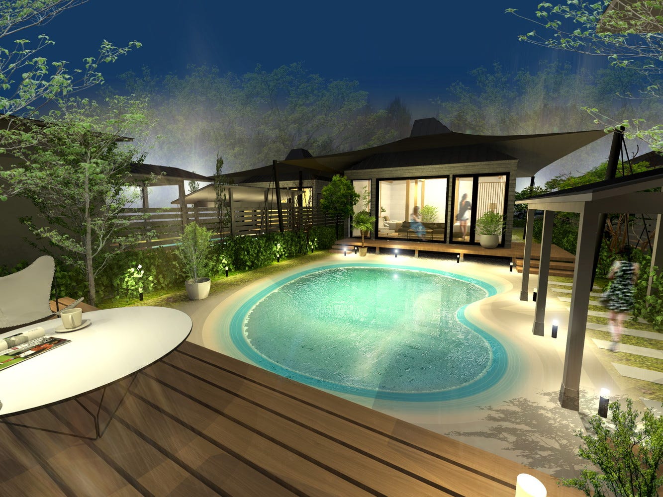 千葉に愛犬と泊まれる「ドッグヴィラ千葉南房総」温泉・サウナ・プール付きの非日常空間