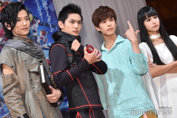 「仮面ライダージオウ」に出演する(左から)渡邊圭祐、押田岳、奥野壮、大幡しえり (C)モデルプレス