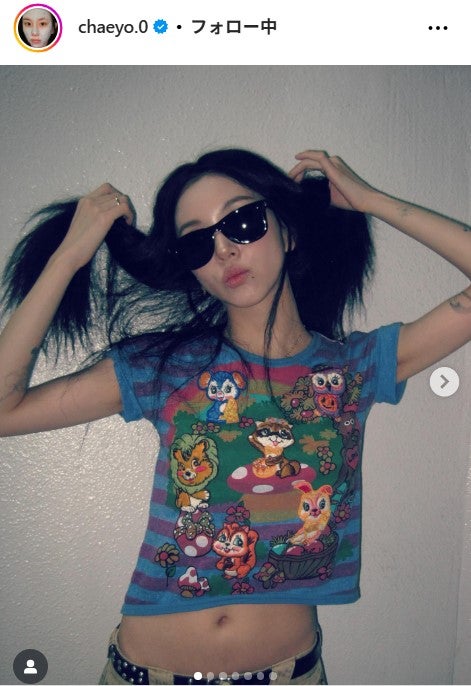 チェヨン公式Instagramより