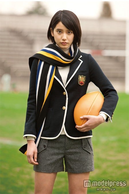 山崎紘菜/前回の「第50回全国大学ラグビーフットボール選手権大会」より