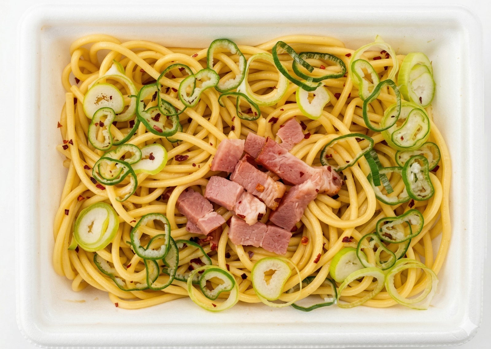 醤油とだしのペペロンチーノ／提供画像