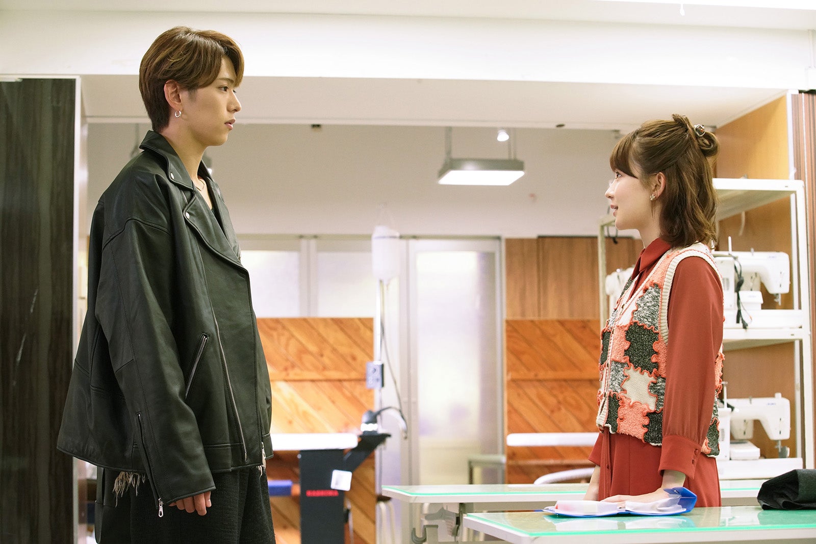 深田竜生、畑芽育「若草物語―恋する姉妹と恋せぬ私―」第9話（C）日本テレビ