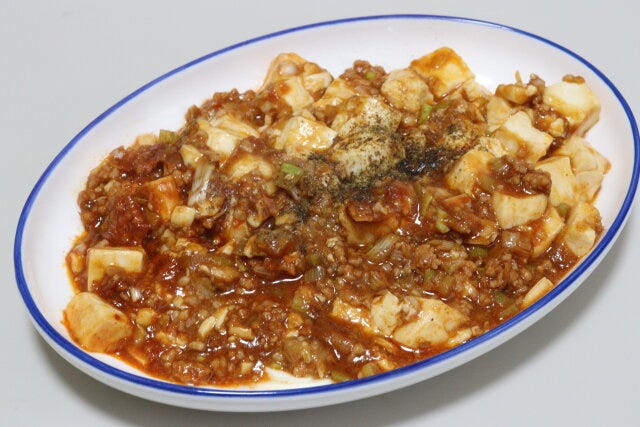 ダイソー 麻婆豆腐職人(3人前) パッケージ 完成 仕上がり ダイソー 麻婆豆腐職人(3人前) パッケージ 完成 仕上がり