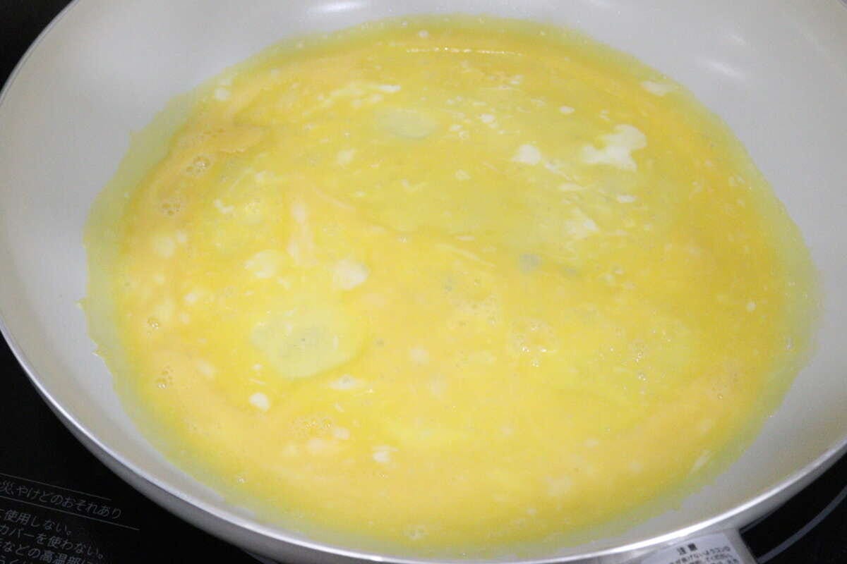 IH対応マーブル風コーティングフライパン26cm 使用例 IH対応マーブル風コーティングフライパン26cm 使用例