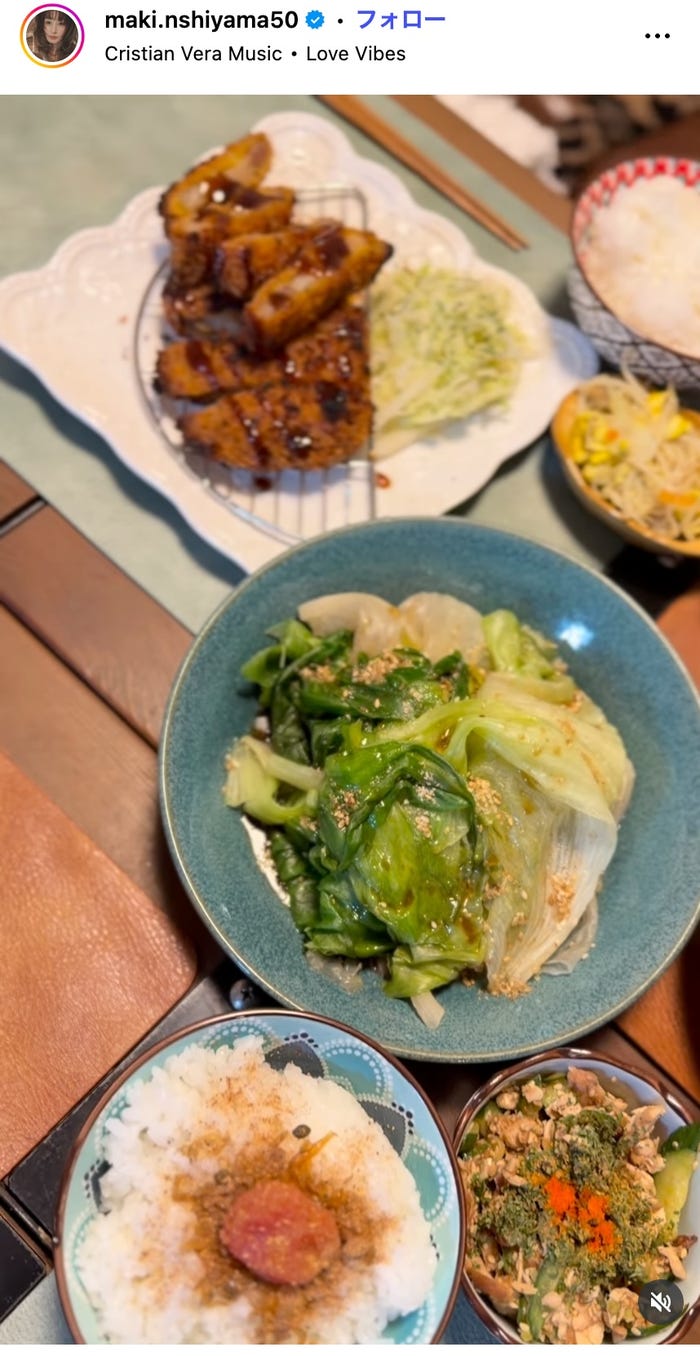 西山茉希Instagramより