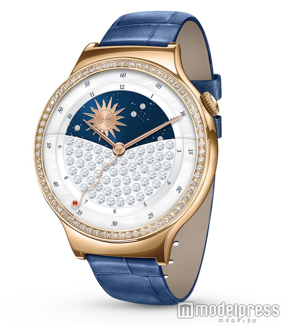 「HUAWEI WATCH Jewel(ブルー)」72,800円(税抜)/2016年6月17日発売