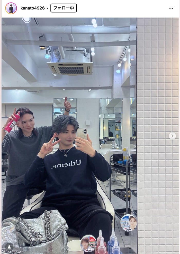 河村叶翔Instagramより