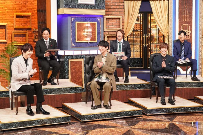 梶裕貴、花江夏樹、小野賢章 (C)日本テレビ