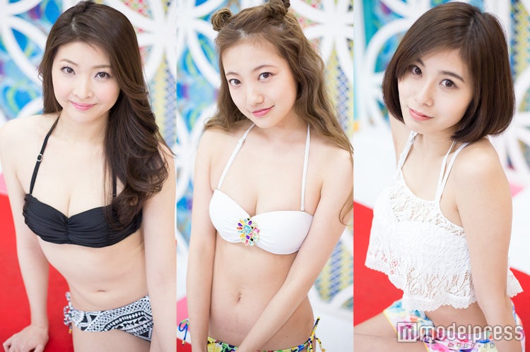 画像10 10 ふんわり美乳にドキッ ビキニで爽やかに色気放出 深夜のトレンド水着ファッションショー モデルプレス