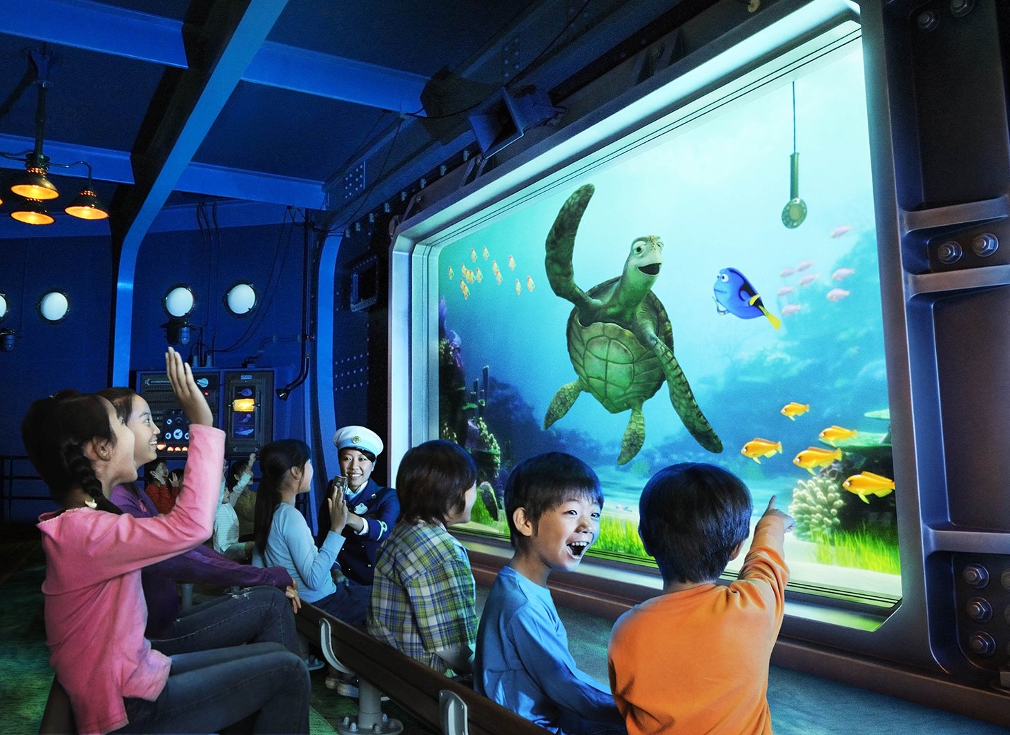 東京ディズニーシー「タートル・トーク」 （C）Disney