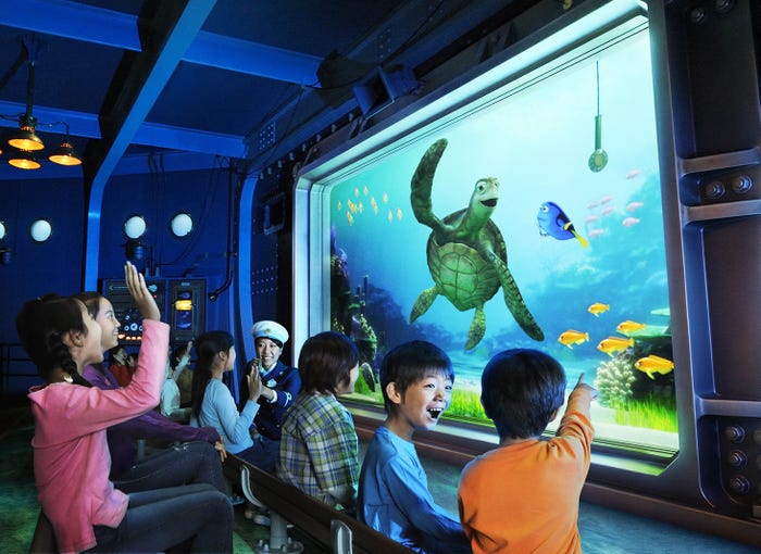 東京ディズニーシー「タートル・トーク」 (C)Disney