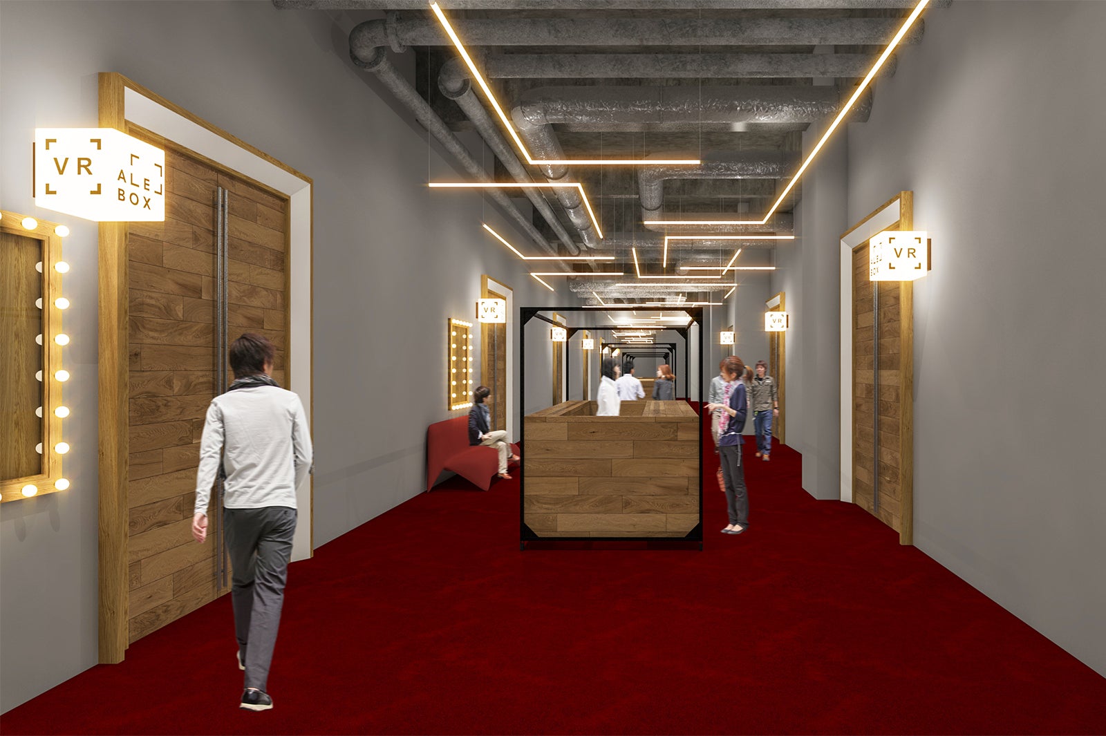 アソビル2F：ALE-BOX／画像提供：アカツキライブエンターテインメント