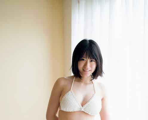 NMB48上西怜、水着姿披露 “夢の中で出会う理想の女のコ”に