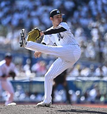 先発初勝利を挙げたロッテ・広池康志郎投手は“昭和テイスト”の逸材 大投手と重なる姿