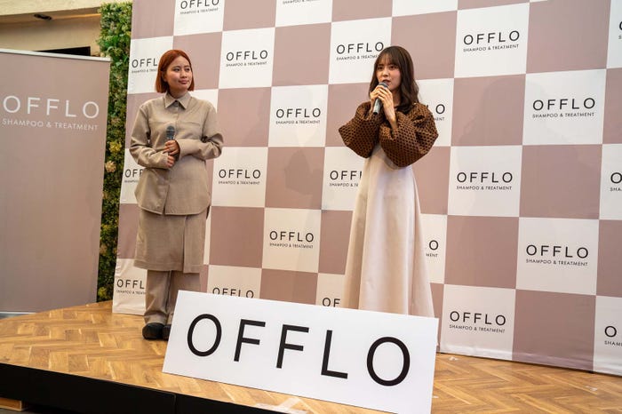 福岡玲⾐氏、新田さちか(提供写真)