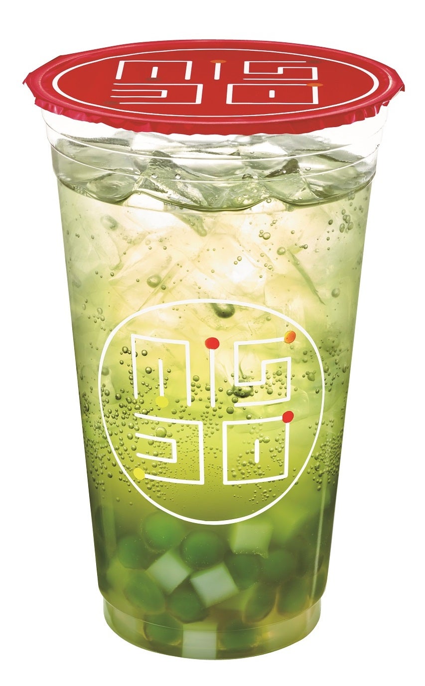 タピココ マスカットフレーバーソーダ／画像提供：ダスキン