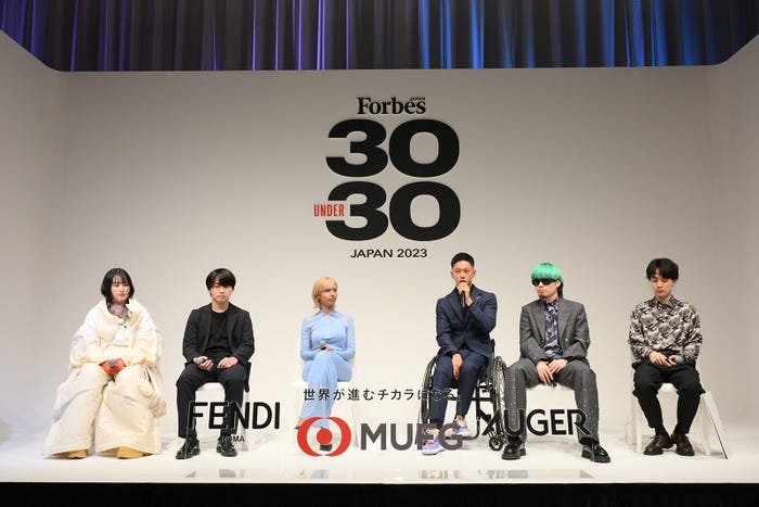 「Forbes 30 UNDER 30 JAPAN 2023」トークセッションの模様(提供写真)