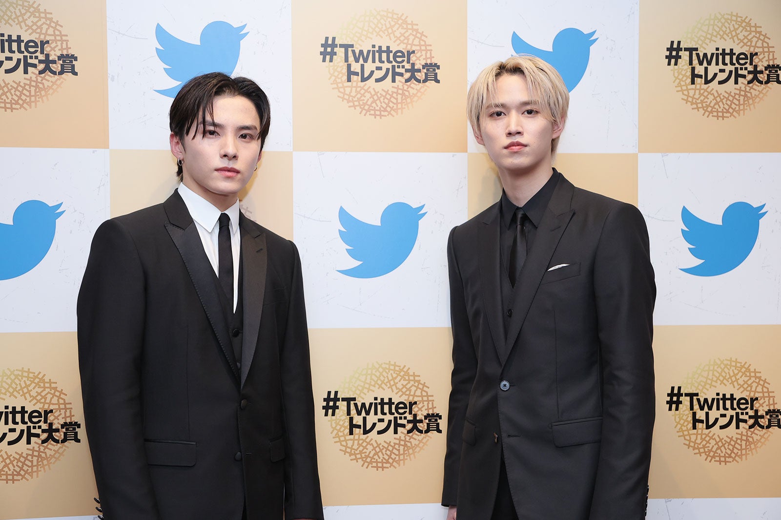 川西拓実、白岩瑠姫 （C）＃Twitterトレンド大賞 実行委員会