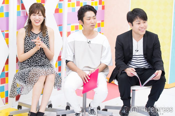 岩崎名美、NON STYLE(石田明、井上裕介) (C)モデルプレス