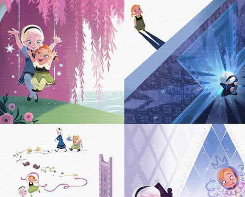 ディズニー人気グッズに絵本版「アナ雪」が初登場 ファン待望の新シリーズ