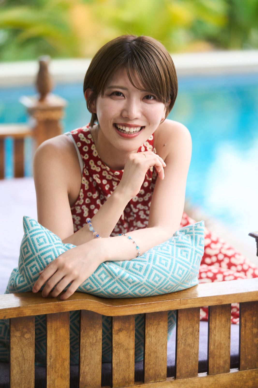 羽柴なつみ『シャッフルアイランド Season5』（C）AbemaTV, Inc