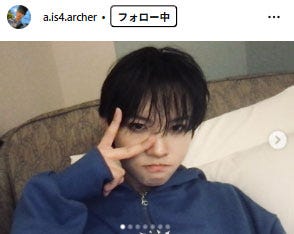 アーチャー・ウイInstagramより