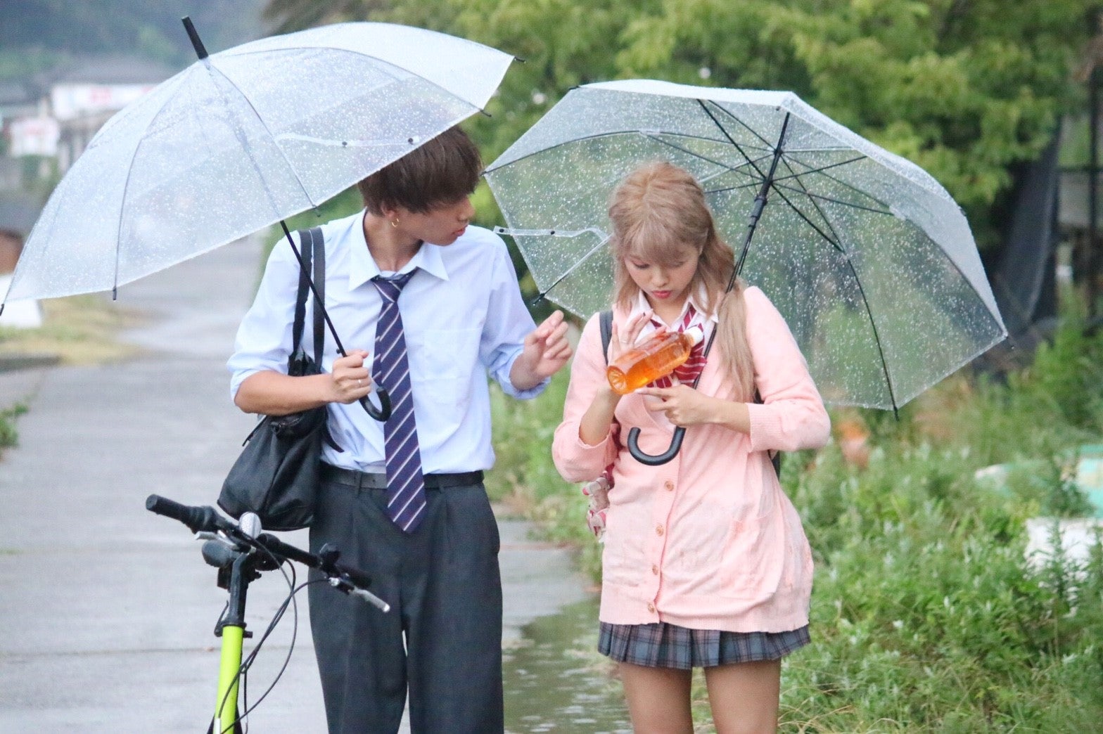 なちょす＆那須泰斗／メイキングカット（提供写真）
