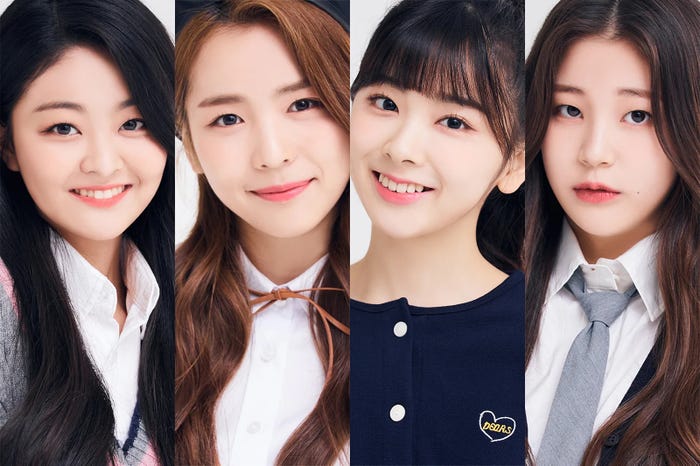 (左から)アカリ、マヤ、ミイヒ、ユナ (提供写真)