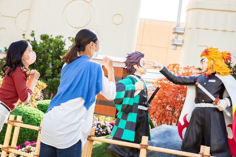 USJ×「鬼滅の刃」初コラボイベント内部公開 “無限列車”舞台のコースターにレストラン…ファン垂涎の内容に