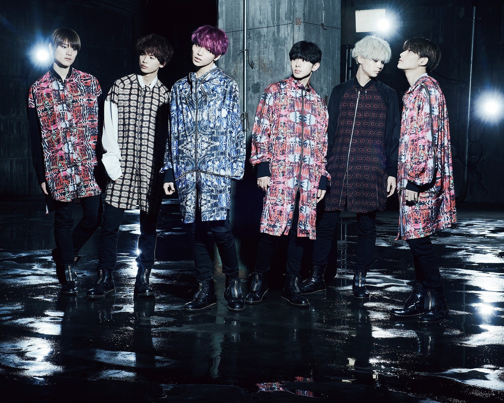 （左から）KENSHIN、NAOYA、HAYATO、EIKU、REI、TETTA／ONE N’ONLY（提供写真）