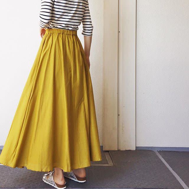 夏のマキシスカート どう着こなす 初心者向け おしゃれ見えするバランスコーデ12選 モデルプレス