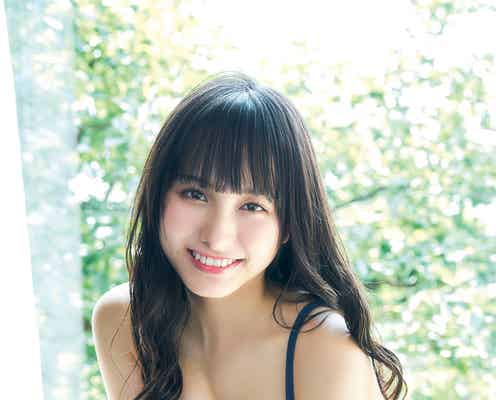 Pimm's新谷真由、美バストが溢れそう 抜群プロポーション披露