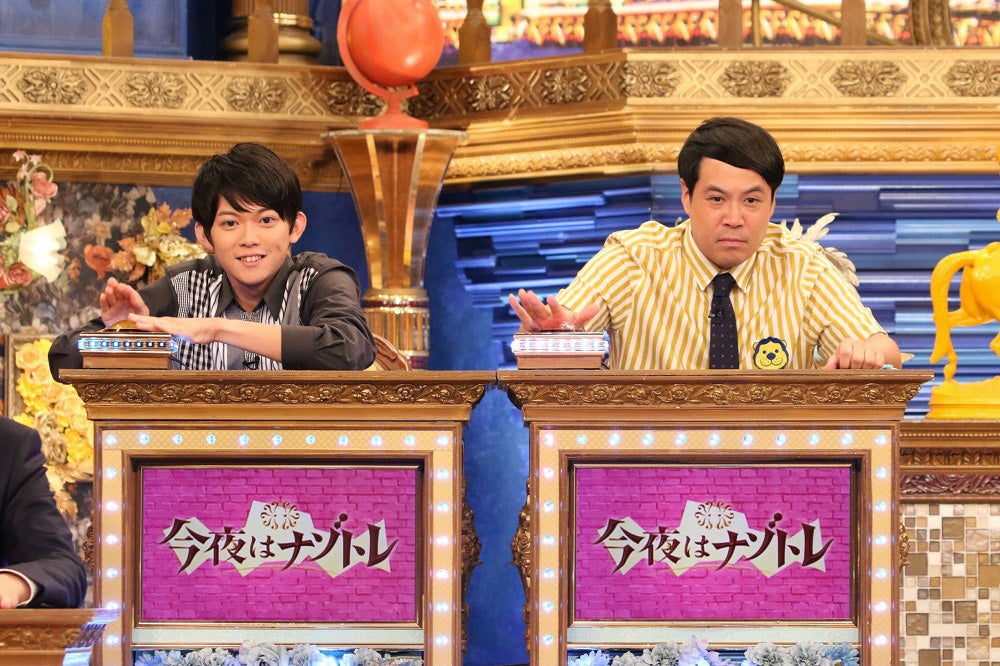 （左から）松丸亮吾、タカ（C）フジテレビ