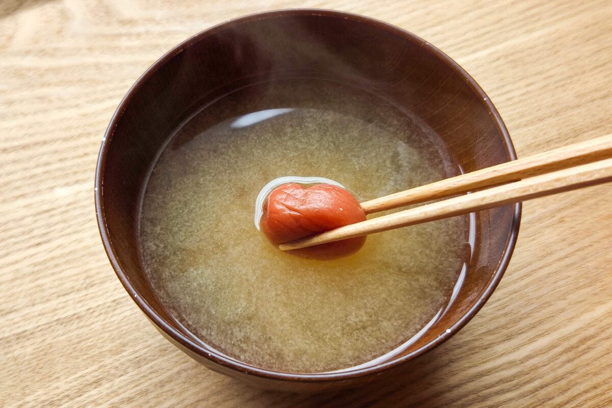 うめぼしみそしる
