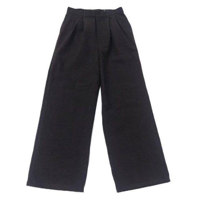 タックワイドパンツ 2025秋冬しまむらレディースタックワイドパンツ