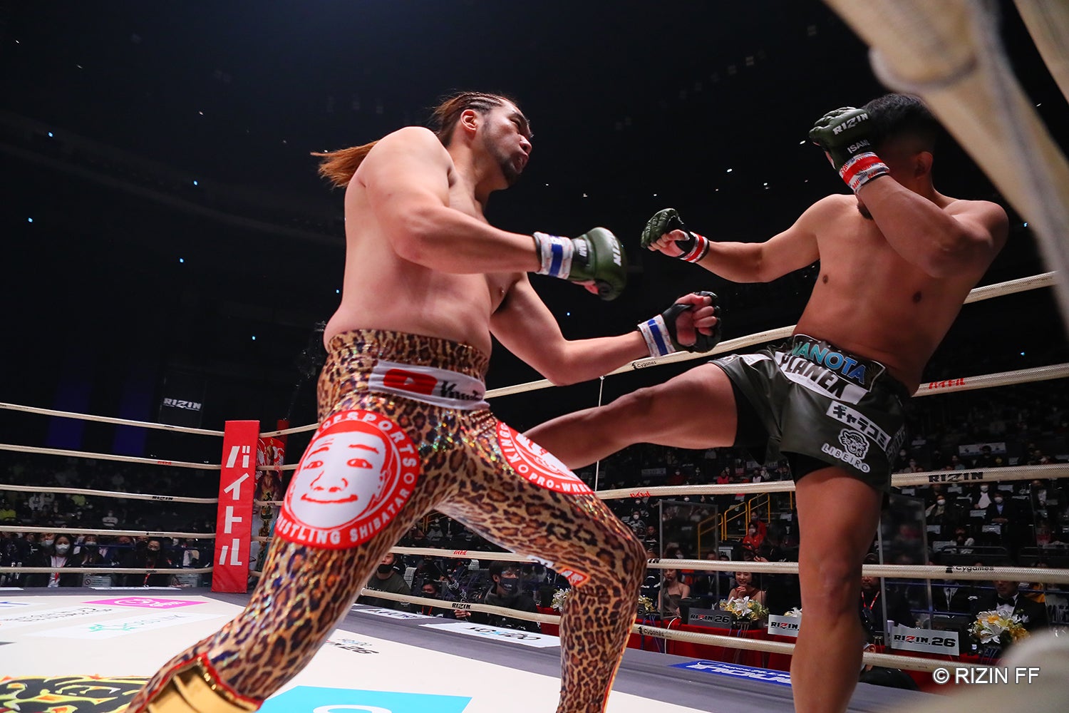 シバターVSHIROYA（C）RIZIN FF