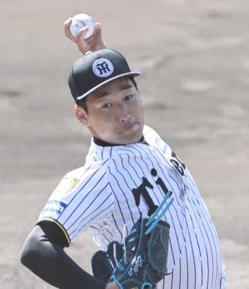 阪神 岩崎がライブBPに登板 打者6人シャットアウト 2三振も奪う