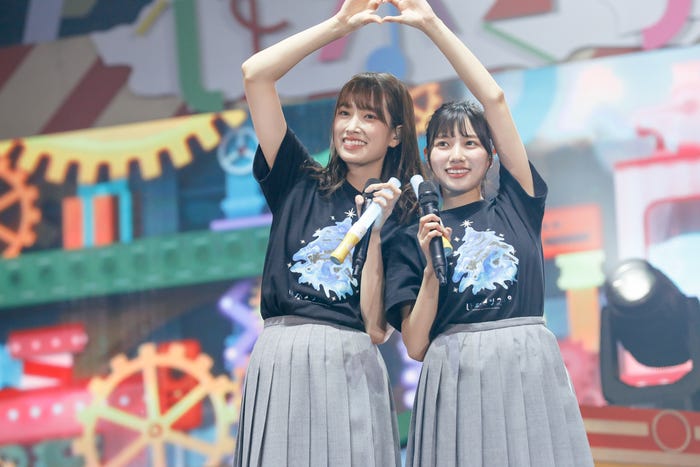 佐々木久美、河田陽菜/12月17日公演(提供写真)