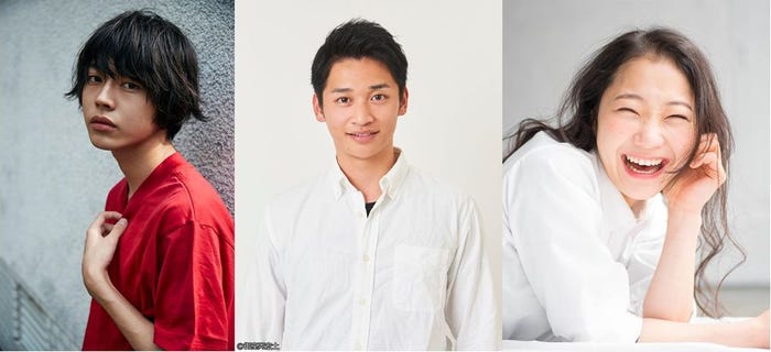 (左から)倉悠貴、石内呂依、さいとうなり(提供画像)