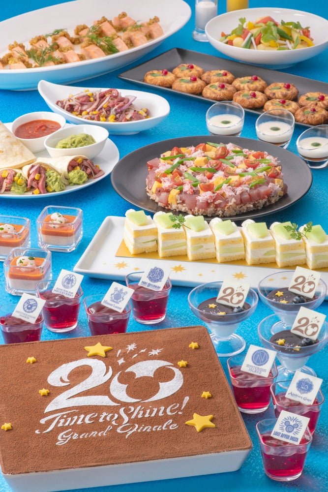 オチェーアノ（地中海料理）“東京ディズニーシー20周年：タイム・トゥ・シャイン！”グランドフィナーレ・ブッフェ（C）Disney
