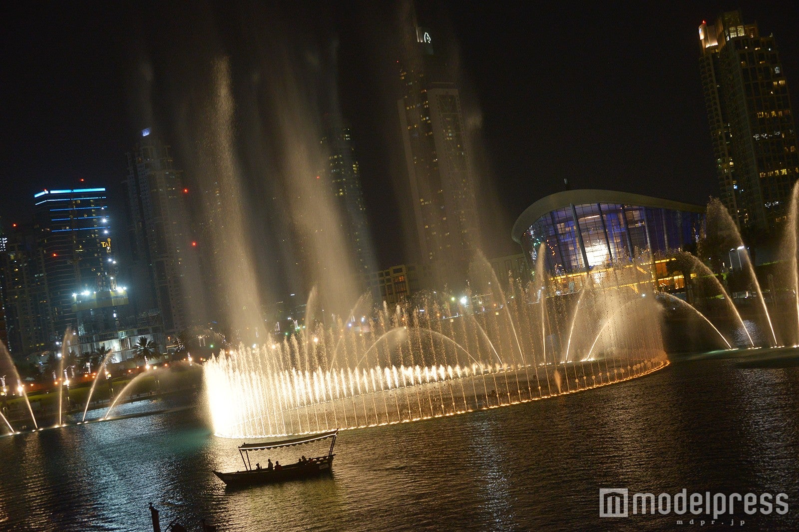 噴水ショー（C）モデルプレス