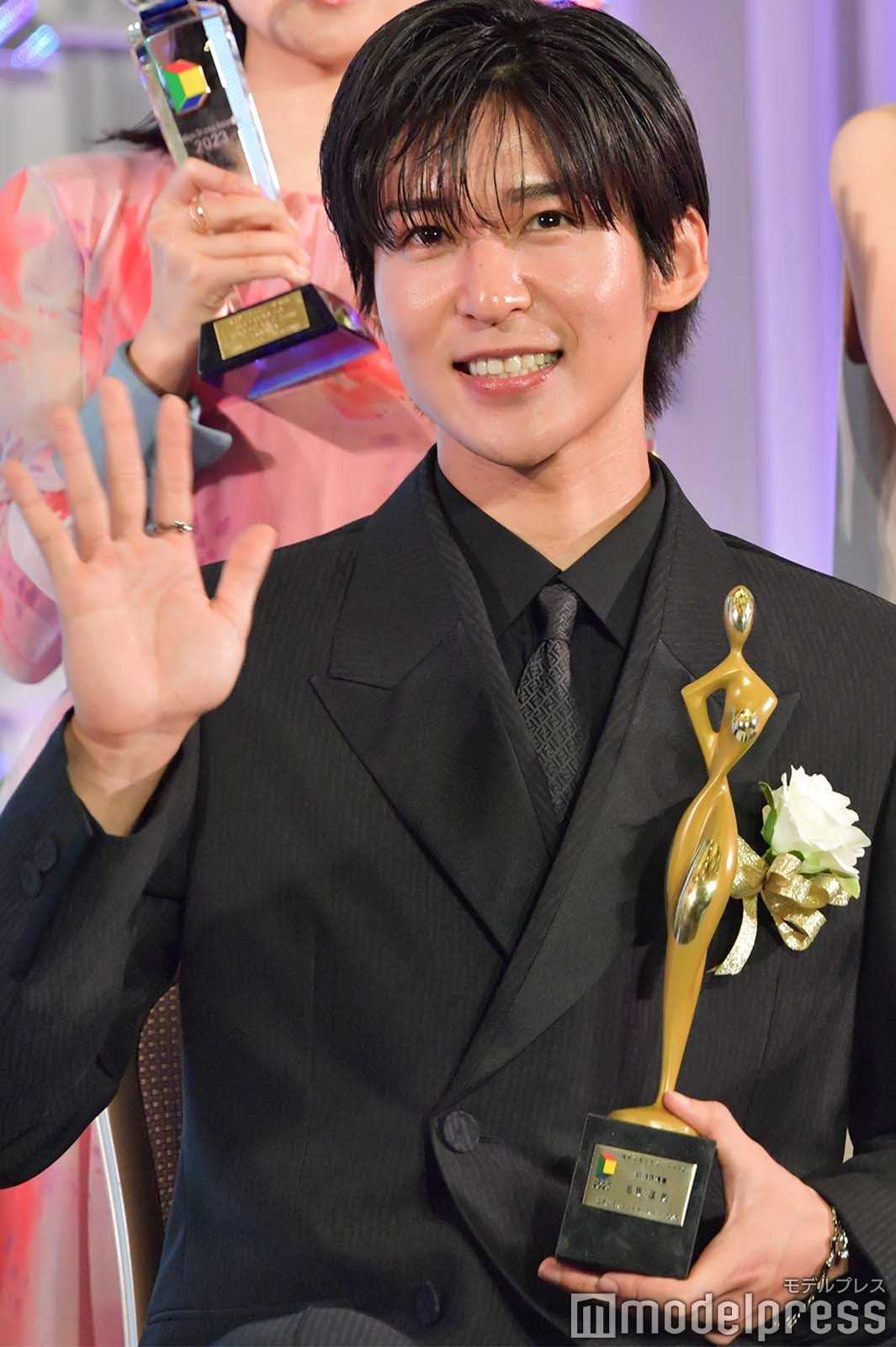 目黒蓮（C）モデルプレス