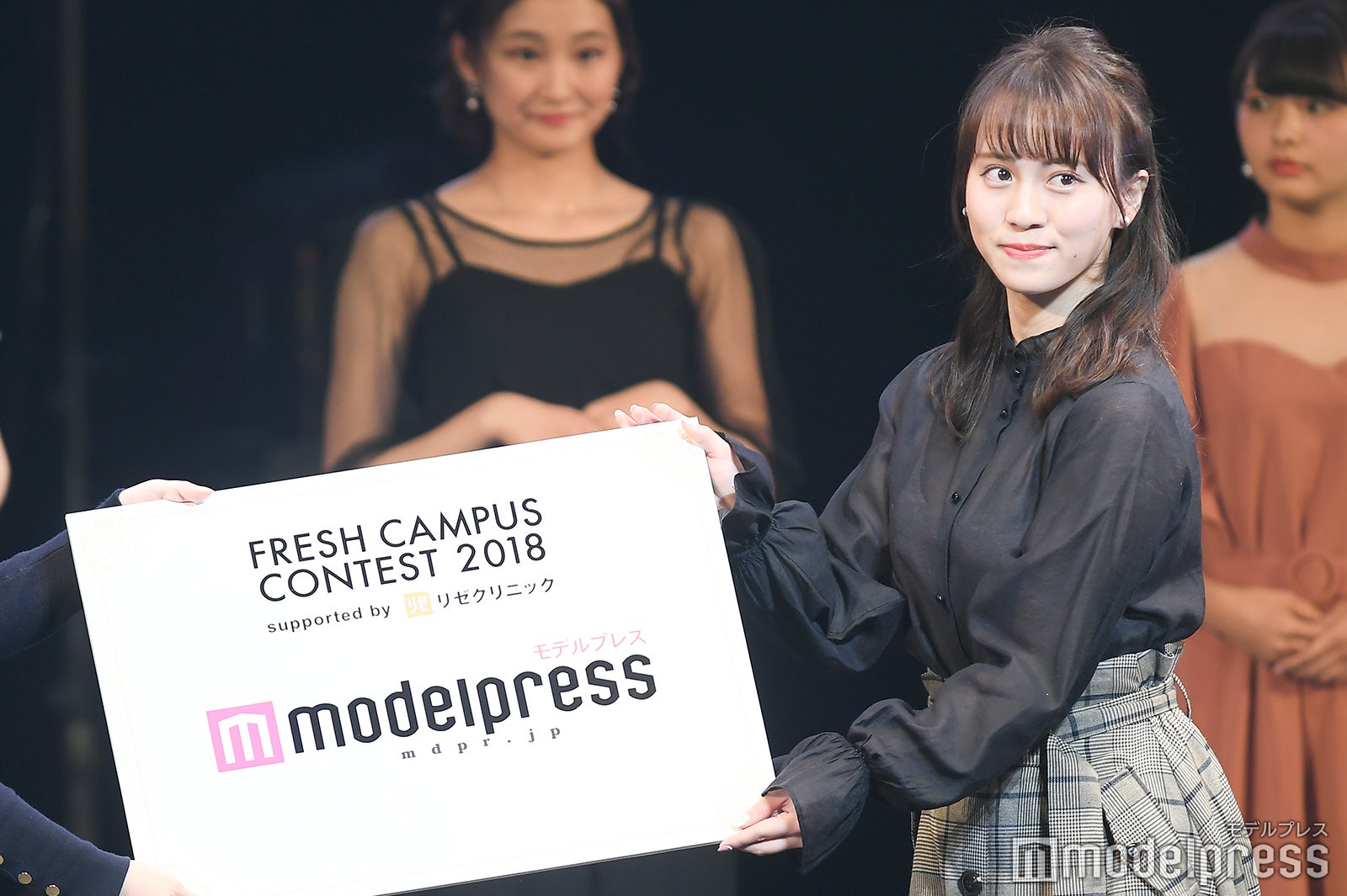 日本一の新入生を決めるミスコン「FRESH CAMPUS CONTEST 2018」モデルプレス賞・山中陽菜さん（C）モデルプレス