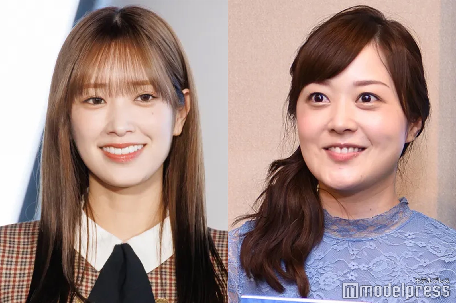 佐々木久美、水卜麻美アナウンサー （C）モデルプレス