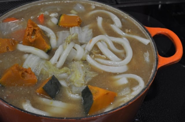 業務スーパーの「冷凍鍋ほうとう麺」ほうとう