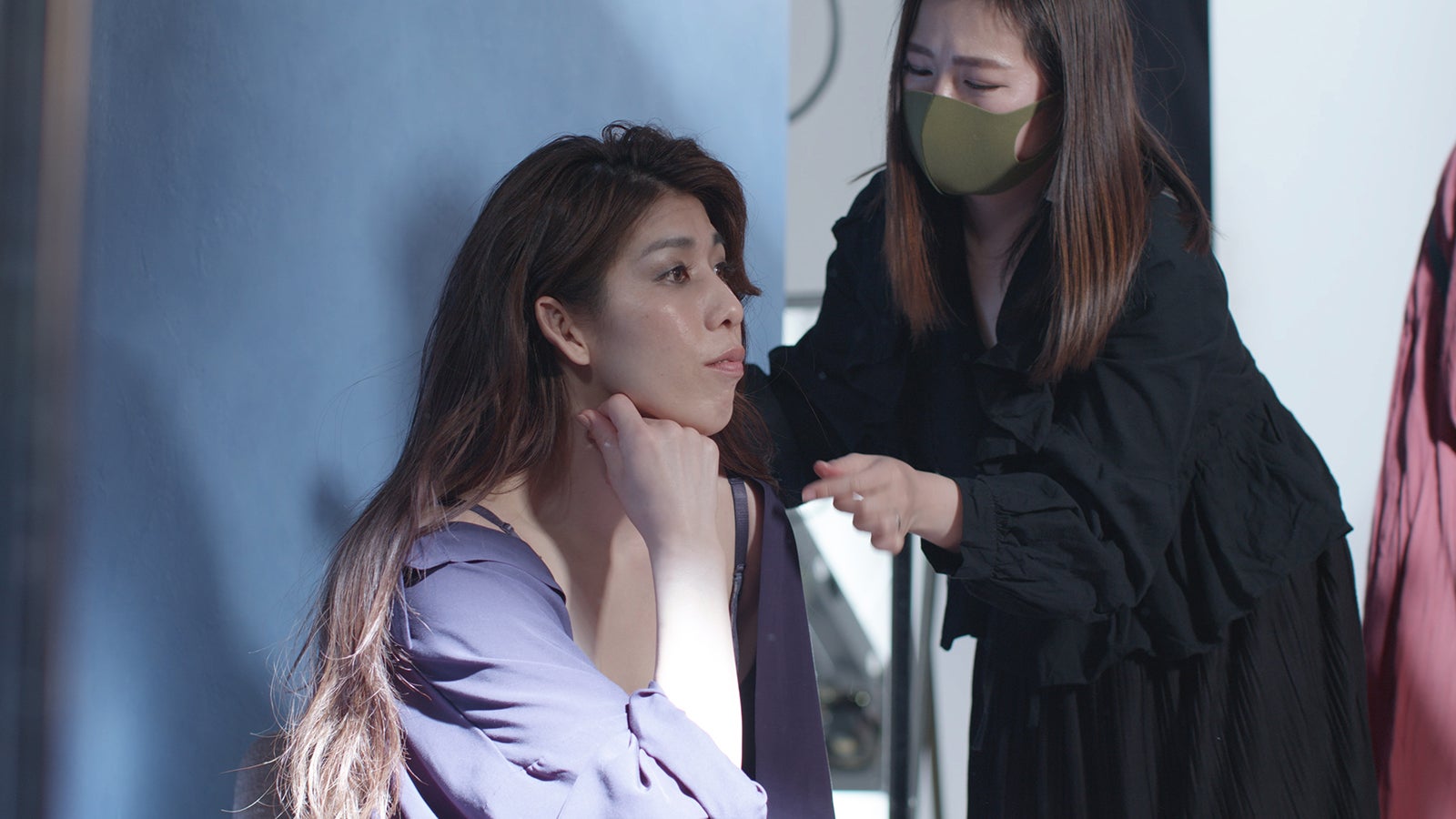 吉田沙保里／メイキングより（提供写真）