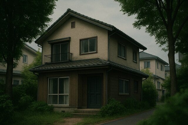 ホームステージング　古びた一軒家