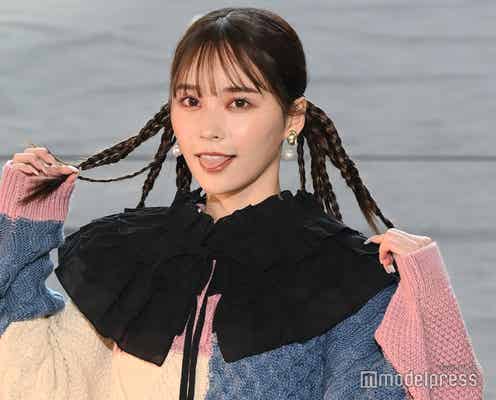 那須ほほみ、ミニスカ&ブーツから太ももスラリ 舌ペロも可愛い<TGC フェス 山梨 2023>