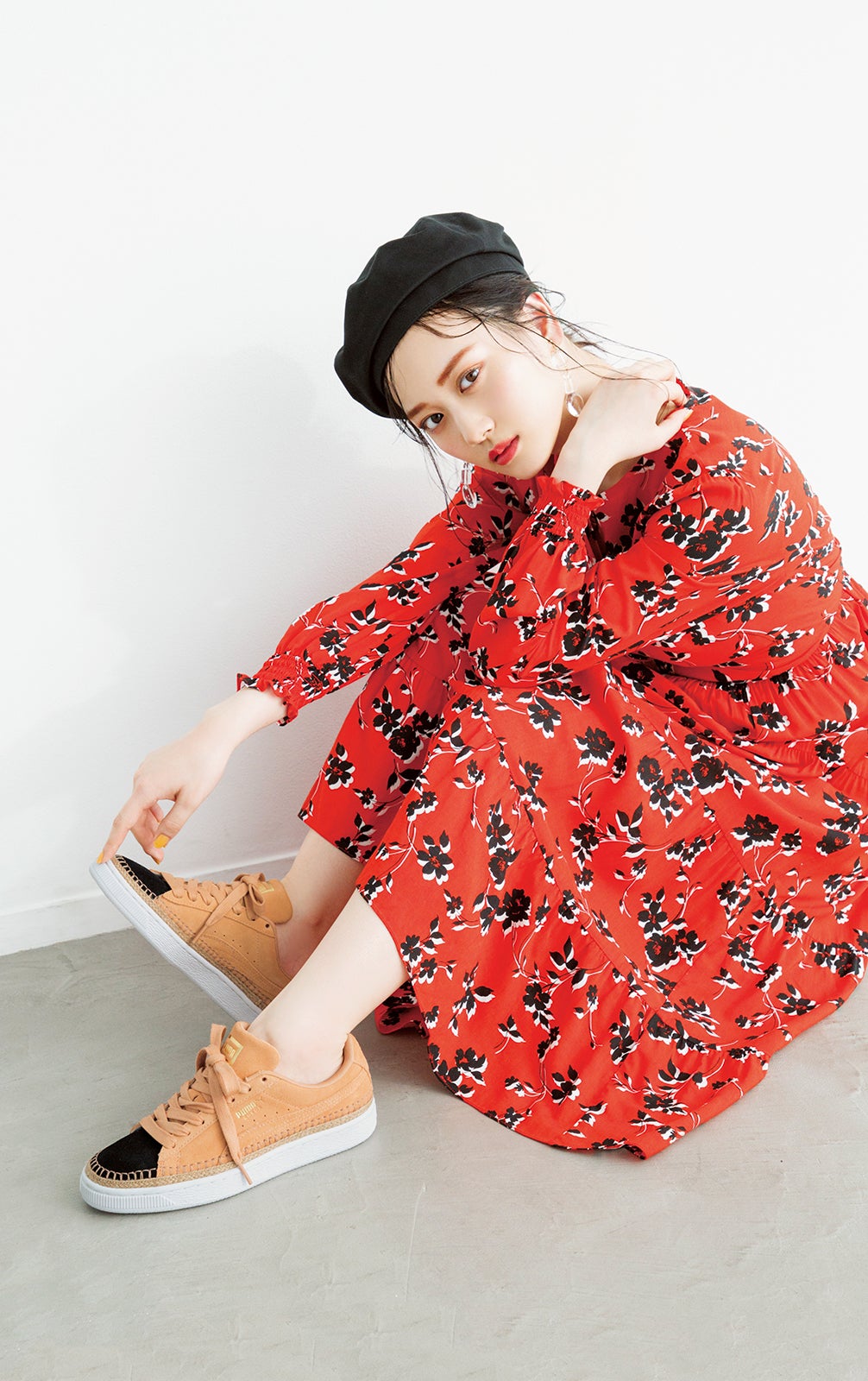 山下美月／「CanCam」6月号（画像提供：小学館）